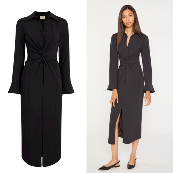 CINQ A SEPT Midi Mckenna Dress - Picture 2 of 15